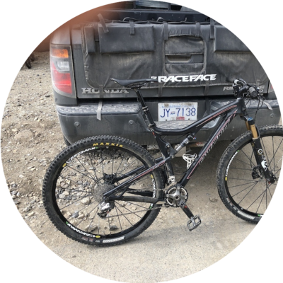 Photo of recovered bike