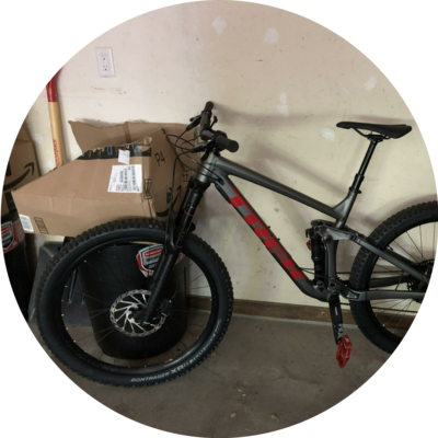 Photo of recovered bike