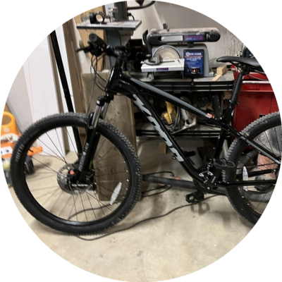 Photo of recovered bike