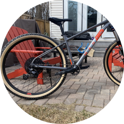 Photo of recovered bike