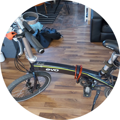 Photo of recovered bike