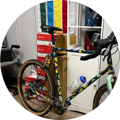 Photo of recovered bike