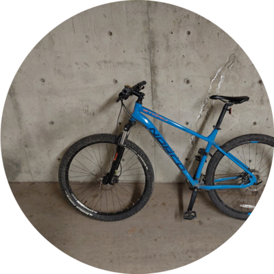 Photo of recovered bike