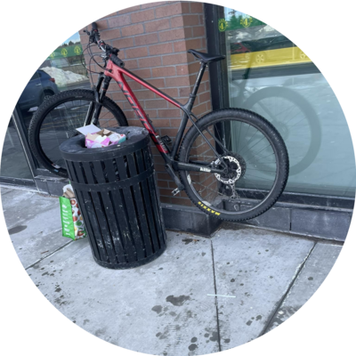 Photo of recovered bike