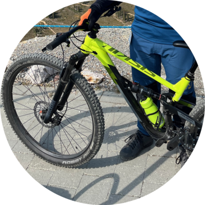 Photo of recovered bike