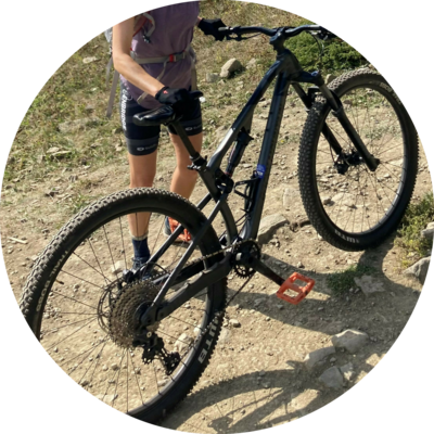 Photo of recovered bike