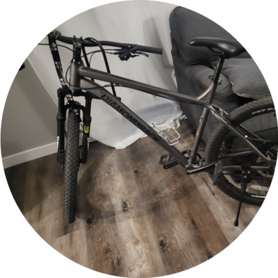 Photo of recovered bike