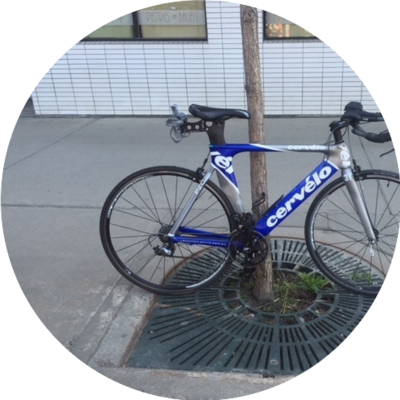 Photo of recovered bike