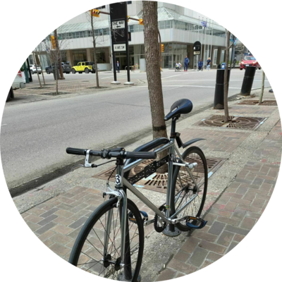 Photo of recovered bike