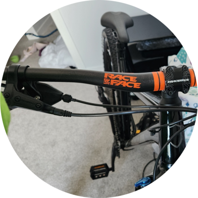 Photo of recovered bike