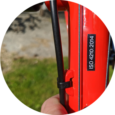 Photo of recovered bike