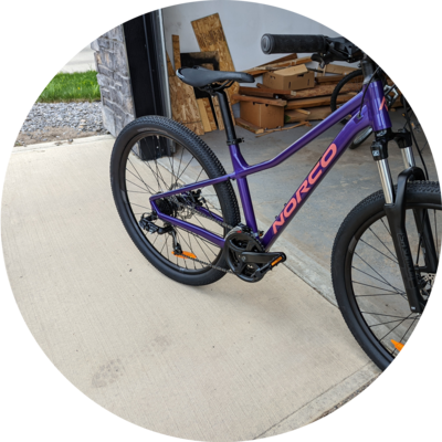 Photo of recovered bike