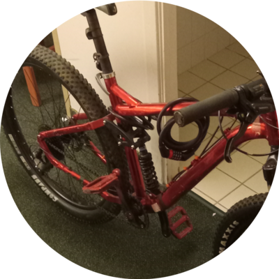 Photo of recovered bike