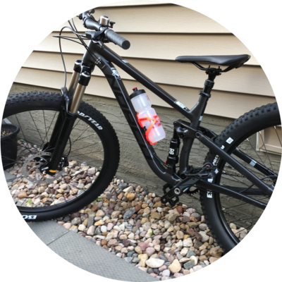 Photo of recovered bike