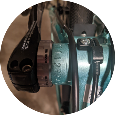 Photo of recovered bike