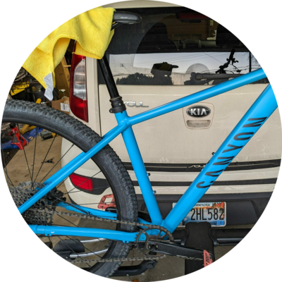 Photo of recovered bike