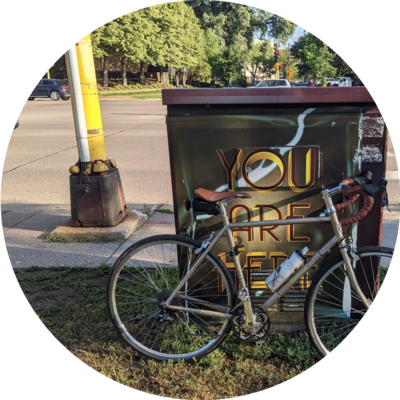 Photo of recovered bike