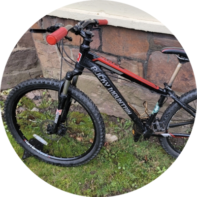 Photo of recovered bike