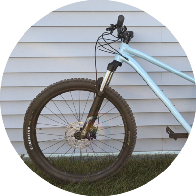 Photo of recovered bike