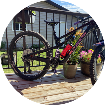 Photo of recovered bike