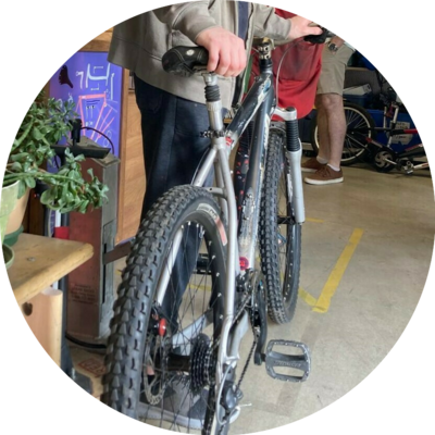 Photo of recovered bike