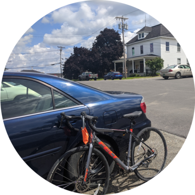 Photo of recovered bike