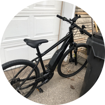 Photo of recovered bike