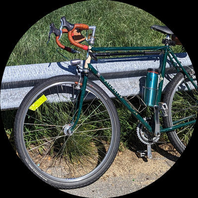 Photo of recovered bike