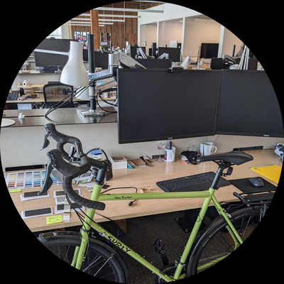 Photo of recovered bike