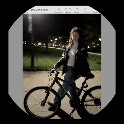 Photo of recovered bike