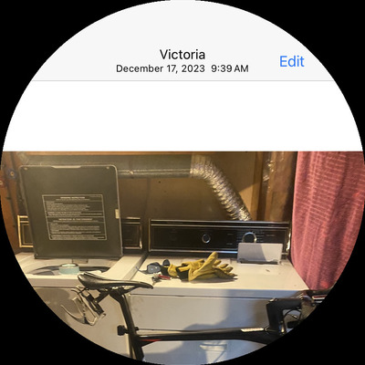 Photo of recovered bike