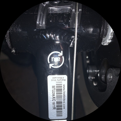 Photo of recovered bike