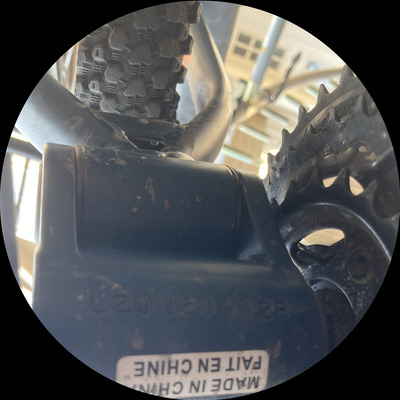 Photo of recovered bike