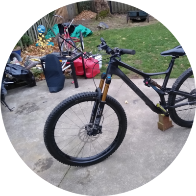 Photo of recovered bike