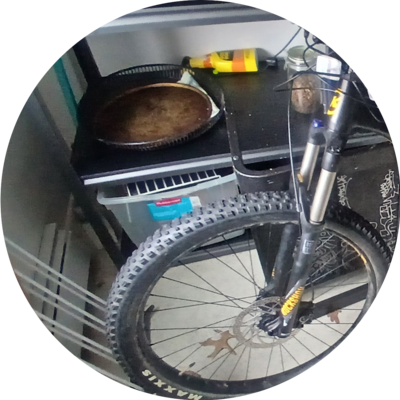 Photo of recovered bike