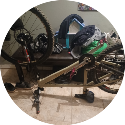 Photo of recovered bike