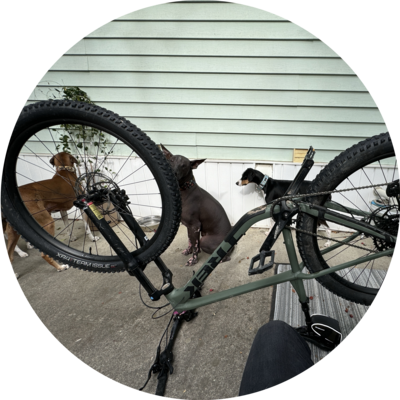 Photo of recovered bike