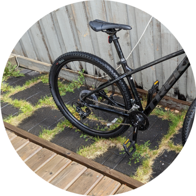 Photo of recovered bike