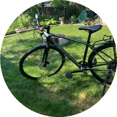 Photo of recovered bike