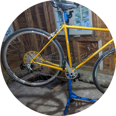 Photo of recovered bike