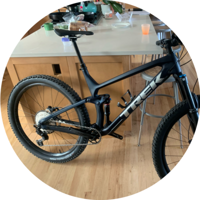 Photo of recovered bike