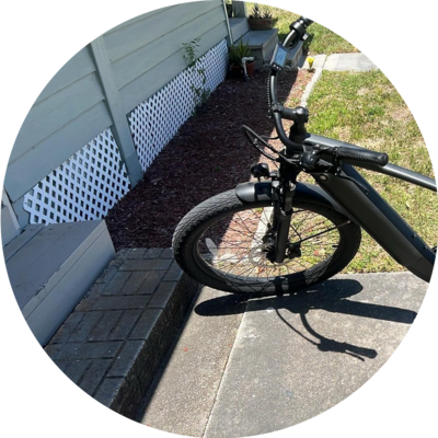 Photo of recovered bike