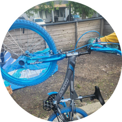 Photo of recovered bike