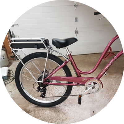 Photo of recovered bike