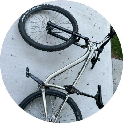 Photo of recovered bike