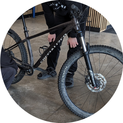 Photo of recovered bike