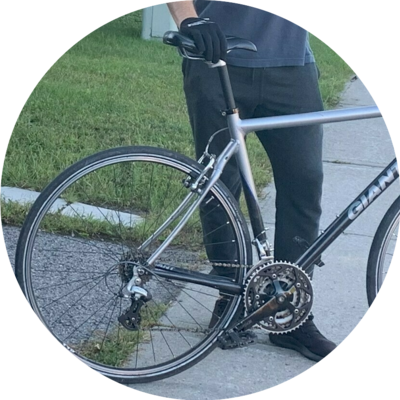 Photo of recovered bike