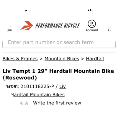 Photo of recovered bike