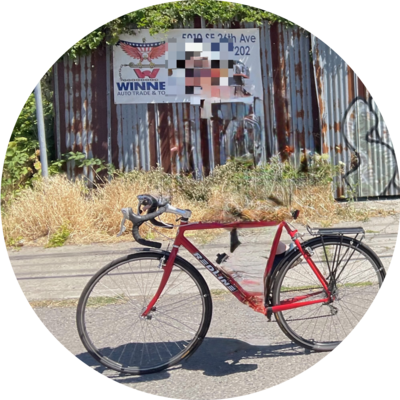 Photo of recovered bike