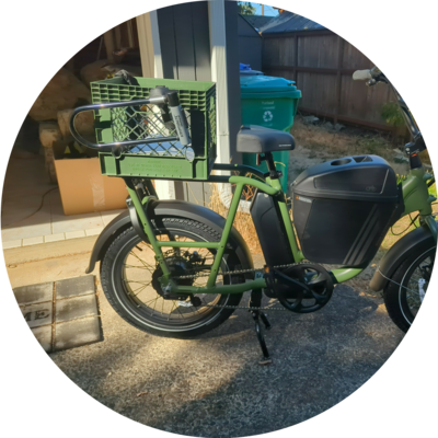 Photo of recovered bike